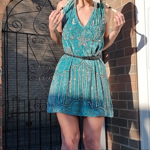 Spell Siren Song Elsa Sequin Dress - Picture 6 of 7
